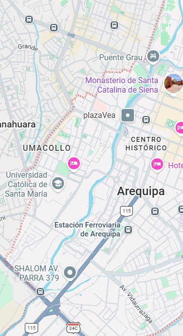 Mapa GPS
